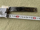 Black Silk Bamboo Fan 20cm Traditional Japanese Hand Fan Unused