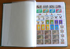 Stamp Stock Book Containing The Stamps Of Zambia   Malta 16 Pages-32 Sides