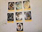 186 Vintage 1971  1972 Sunoco Nfl Football Action Sticker Book Loose Stickers