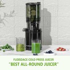 Cold Press Juicer 6 5 Extra Large Feed Chute Fit Hands-free Electric