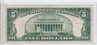 1953b  5 Legal Tender Star Note Red Seal Fr 1534   11472060a