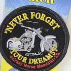 Crazy Horse Memorial South Dakota  never Forget Your Dreams  Embroidered  Patch