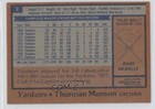 1978 Topps Burger King Restaurant New York Yankees Thurman Munson  2 M5x