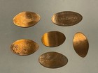 Pressed Elongated Souvenir Penny Lot Of 6 Grand Canyon Arizona Az