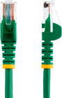 Cat5e Ethernet Cable - 5 Ft - Green- Patch Cable - Snagless Cat5e Cable - Short 