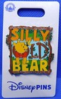 Disney Parks 2 Pin Lot Pooh Silly Old Bear   Upside Down Spinner - New