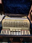 Vintage Italian Silvio Soprani Baby Grand Piano Accordion  Made In Italy