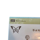 Stampin  Up  Nature s Perfection Stamp Set Of 5 139100 Flowers Butterfly