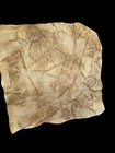 Old Enigmatic Manuscript Map 