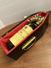 Seagrams Vo Canadian Whiskey Bottle In Wooden Casket