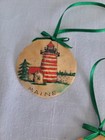 Painted Sand Dollar Art New England Signed Gay Muller Old Orchard Beach me   1 