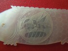 J3242 Antique  Chinese  Mop  Thread Sewing Gaming  Counter Love Birds dove