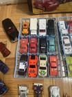 Vintage Matchbox Hot Wheels Diecast Car Lot W  Collector Case   Robot 40  Pcs