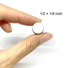 Magnets1 2  X 1 8  Round Disc Neodymium Magnets Rare Earth N48 10pcs