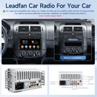 Leadfan Double Din Car Stereo Radio Din  Wired Carplay android Auto