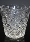 Waterford Crystal Paul Ledwell Archive Ice Bucket - Nib Signed With Tongs 1998