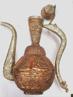Persian Antique Kettle - Copper And Silver 925