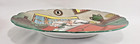 Antique Ahrenfeldt Saxe Hand Painted Pub Scene Plate Limoges German Porcelain