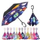 40 49 56 Inch Oversize Windproof Inverted Reverse Upside Down Umbrella  Golf    