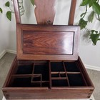 Dovetail Handcrafted Cocobolo Signed Jewelry Box Trinket Keepsake Fine Woodwork