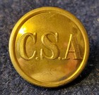 Civil War Confederate Army General Service  c S A  Button Albert   Cs-81-b Coat