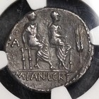 Ceres Harvest Goddess Denarius Ngc Vf Ancient Roman Republic Silver Coin 86bc