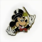 Walt Disney Imagineering Mickey Mouse Id Badge Style Pin 2009 Limited Edition