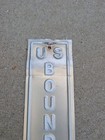 Vintage Us National Park Service Nps Boundary Sign Embossed Metal Sign  4