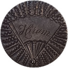 Love Token Lot 1867 Three Cent  Liberty Seated Dimes  Lulie  Hiram Fan Pictorial