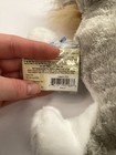 Ganz Webkinz Schnauzer Hm159 Gray White Puppy Dog Plush Stuffed Animal W  Code