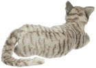 Bh7198 Hansa Cat Gray 37 Realistic Stuffed Animals Plush