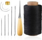 Leather Upholstery Sewing Waxed Thread Kit  273 Yards Waxed Thread Sewing Nee   