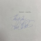Lou Christie Autographed Signed Typed Letter To Johnny Tillotson