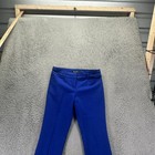 7th Avenue Pant Womens 6p Blue Cotton Dress Bootcut Leg Preppy Business Stretch