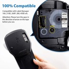 Dymo 45013 S0720530 Compatible Label Tape - 5x 12mm Black On White  Waterproof
