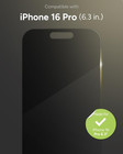 Glass Elite Privacy Screen Protector For Iphone 16 Pro - 2-way Privacy Filter  U
