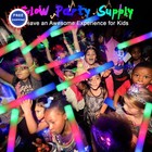 Glow Sticks 64 Pack Foam Led Flashing Colorful Party Supplies Wellent Bulk Light