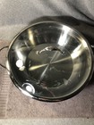 Princess House 9 Qt Stainless Steel Braiser Casserole Pan Glass Lid Heritage