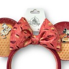 Disney Parks 2025 Epcot Food   Wine Festival Ears Headband   new With Tags