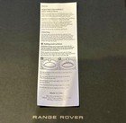 Brand New - Range Rover Water Bottle   Keychain   Free Shipping   
