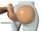 Bimei 1400g Self-adhesive Silicone Buttocks Pads Butt Enhancer Shaper Removable