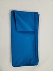 50dz  600  Spun Poly Dinner Napkins Turquise Hem 20x20 