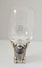 Rare Pottery Barn Christmas Gnome Wine Glass 14 5 Oz  New