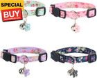 Cat Collars With Bells  Breakaway Kitten Collar  Cute Kitty Collar In 4 Pack  Pe