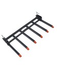 58  Bucket Clamp On Pallet Forks 4000lbs Heavy Duty Skid Steer Tractor