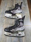 Bauer Vapor Hyperlite Ice Hockey Skates  Size 8 5 Fit 3 Black Carbon Blades