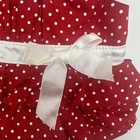 Build A Bear Red White Ruffle Polka Dot Tank Dress Tulle Teddy Clothes Outfit