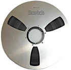 Scotch 14    Metal Tape Reel W  Tape Vintage Reel To Reel Aluminum