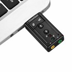 Usb 2 0 External 7 1 Channel 3d Virtual Audio Sound Card Mic Adapter Laptop Pc
