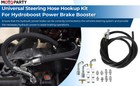 Steering Hose Hookup Kit W  Fittings  For Truck Hydro Boost Power Brake Booster